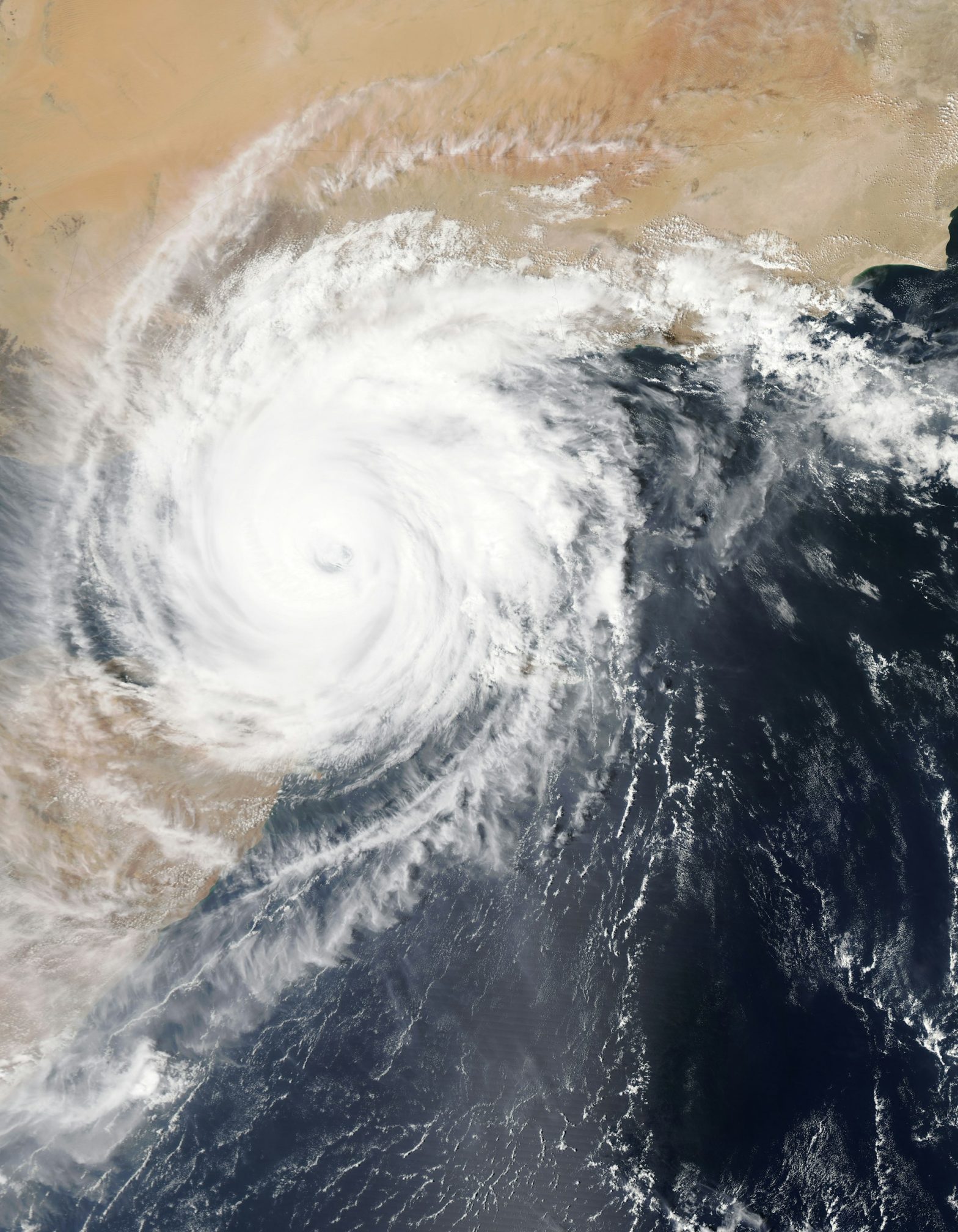 cyclone as a metaphor for uncertainty and unpredictability